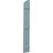Ekena Millwork Americraft 2-Board (3 Batten) Wood Joined Board-n-Batten Shutters w/Ellipt Top, ARW401BE207X77SBH, PR ARW401BE207X77SBH - alternate 4